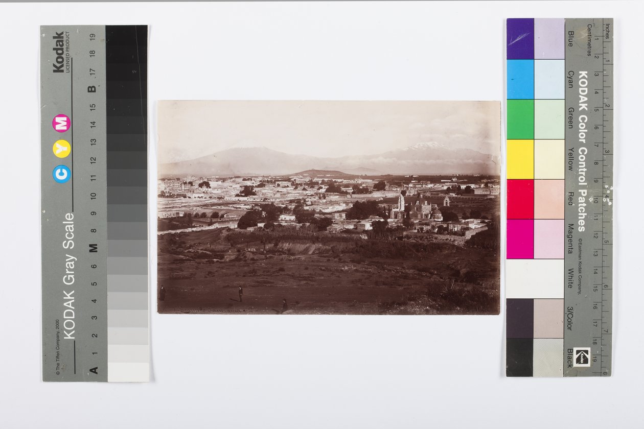 Picco di Orizaba e insediamento, c.1900 da Charles Burlingame Waite
