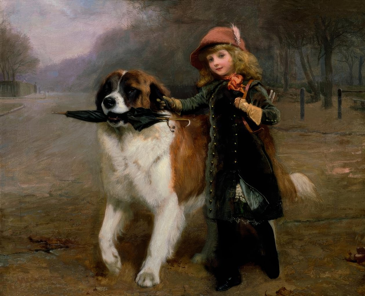 A scuola da Charles Burton Barber