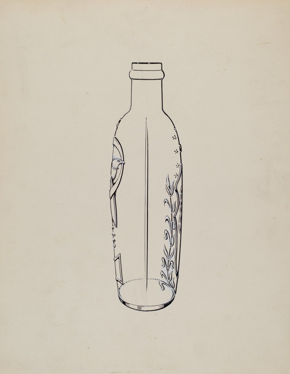 Fiaschetta per liquori da Charles Caseau