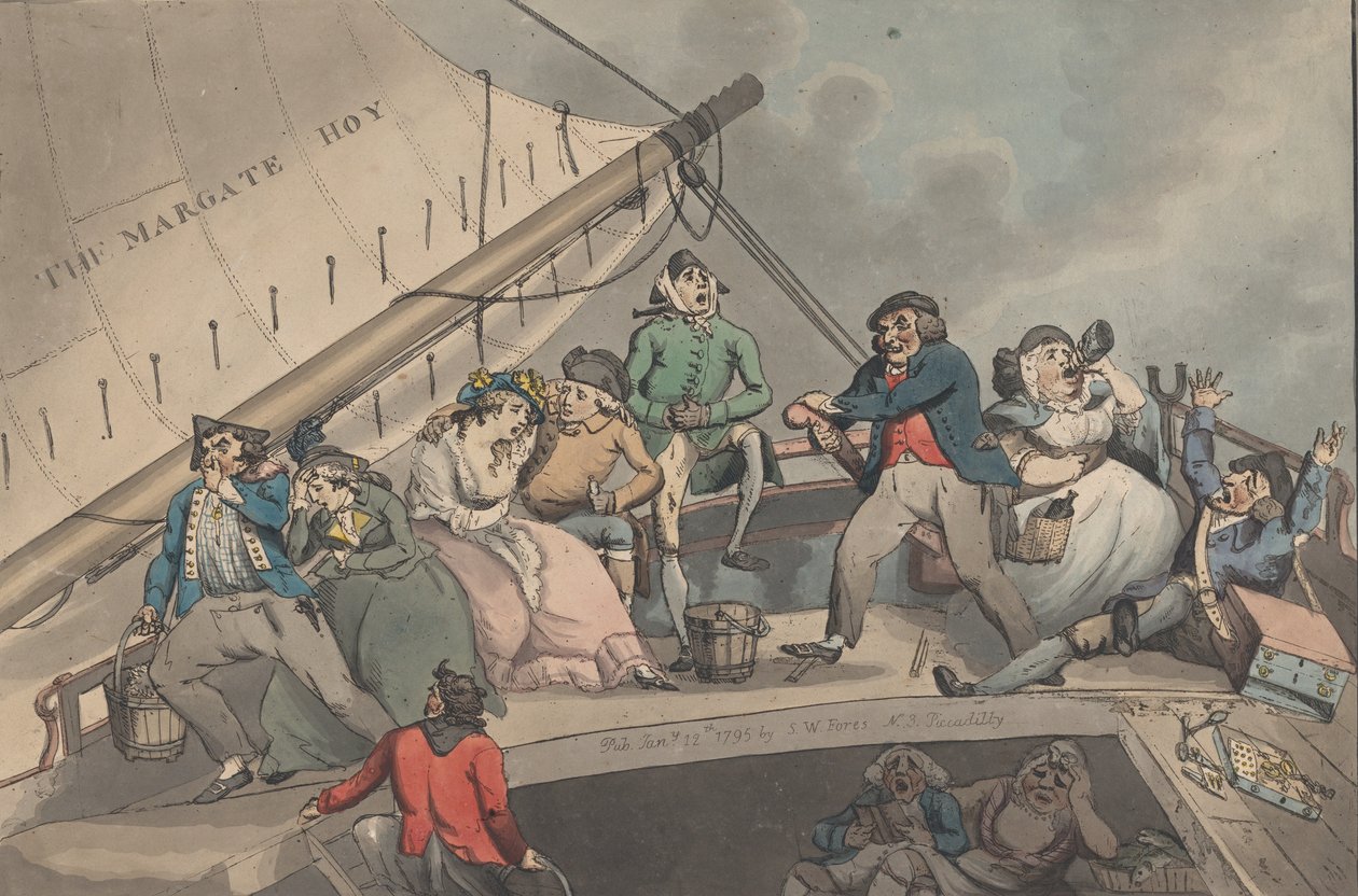La Margate Hoy | Charles Catton the Younger | Stampa d'arte