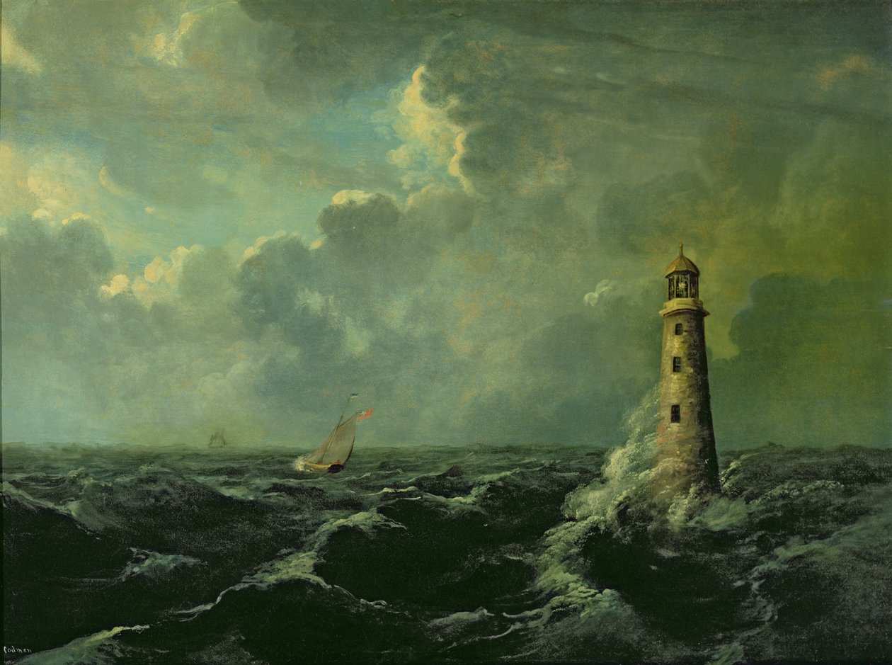 Paesaggio Marino con Faro da Charles Codman