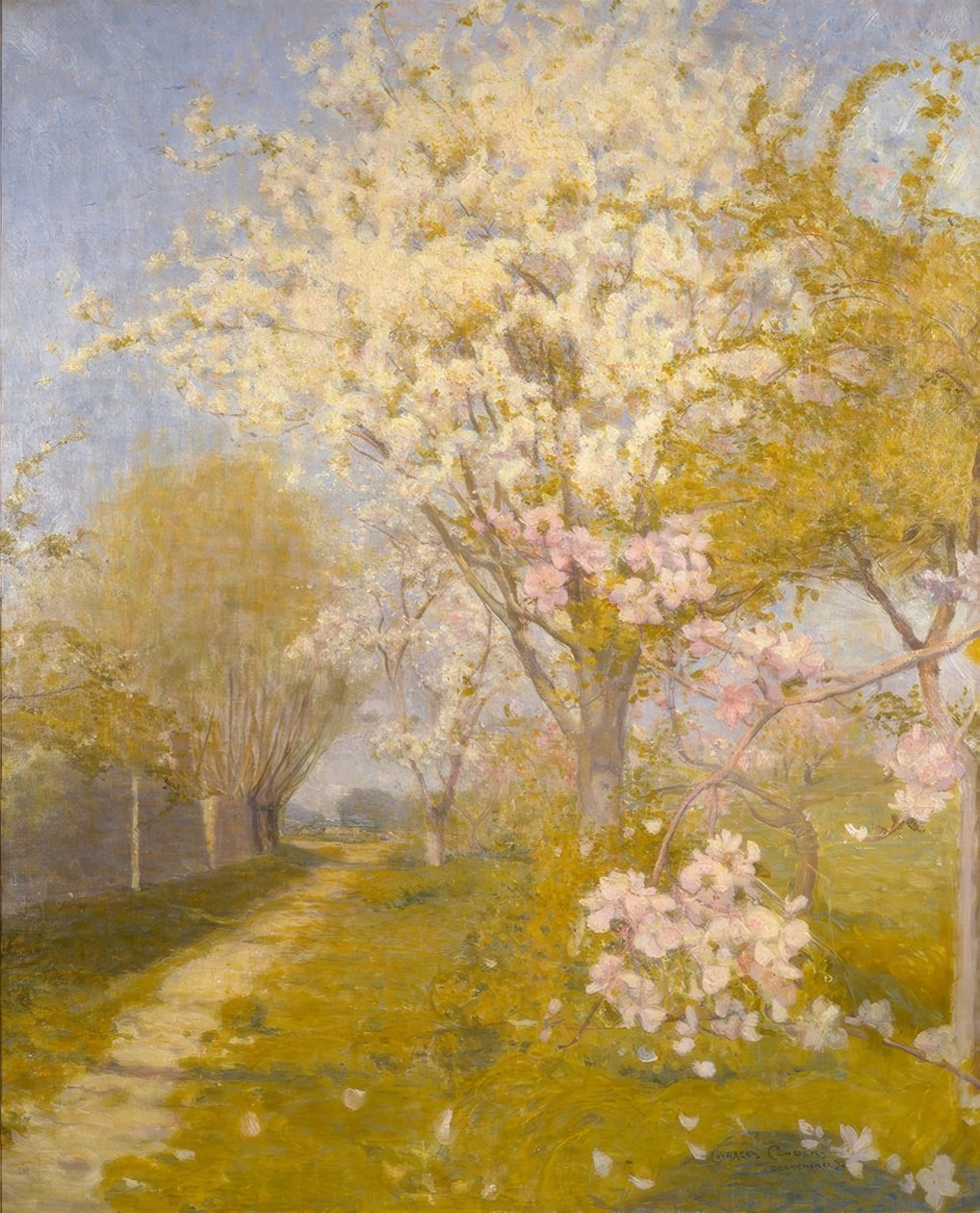 Fiori di melo a Dennemont da Charles Edward Conder