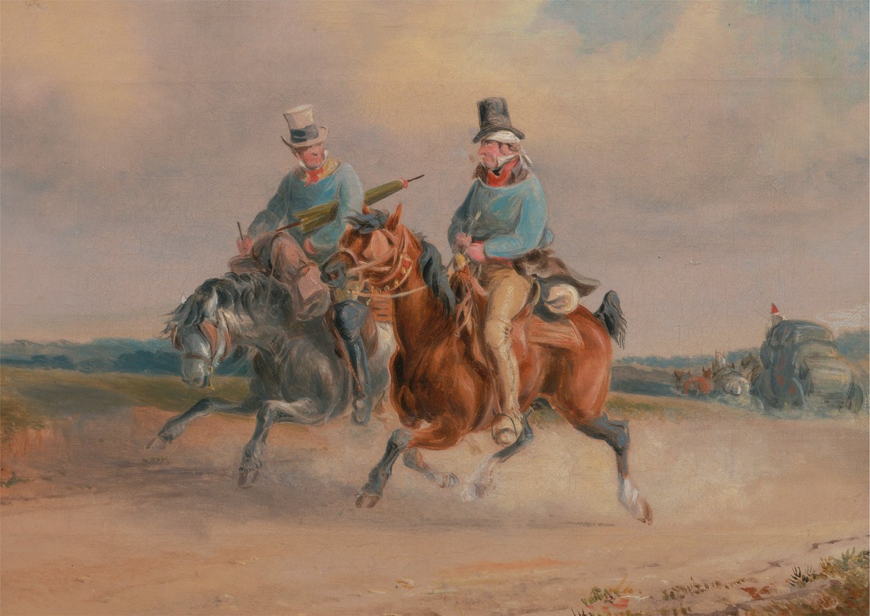 Una scena sulla strada in Francia da Charles Cooper Henderson