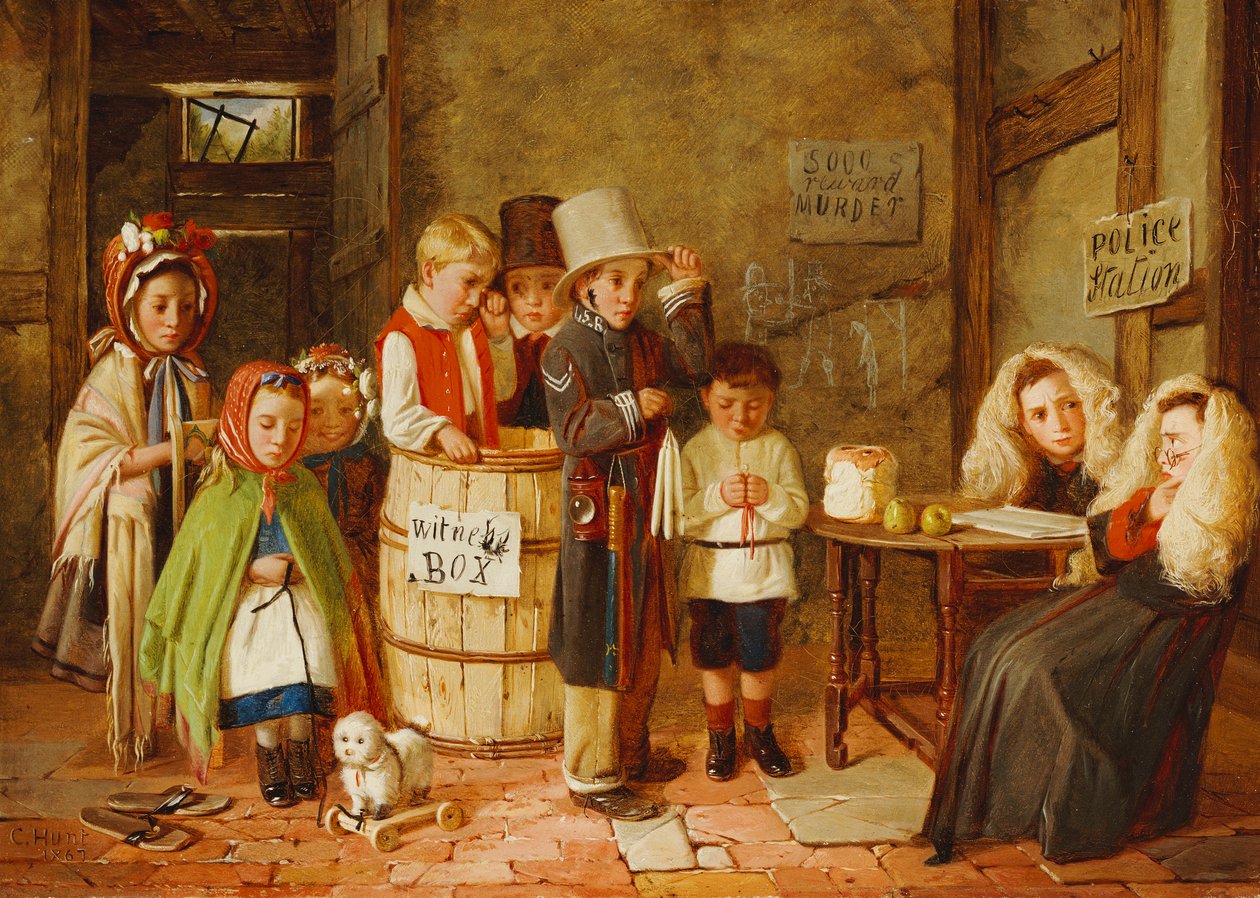 Il tribunale di polizia, 1867 da Charles Cooper Henderson