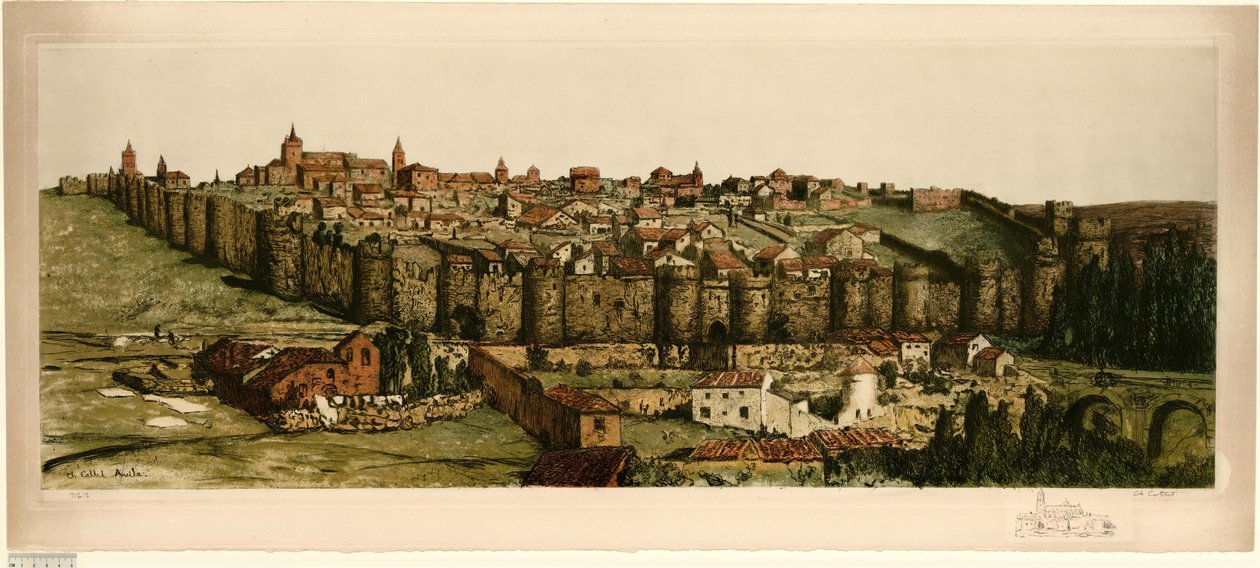 Avila (prova b) da Charles Cottet