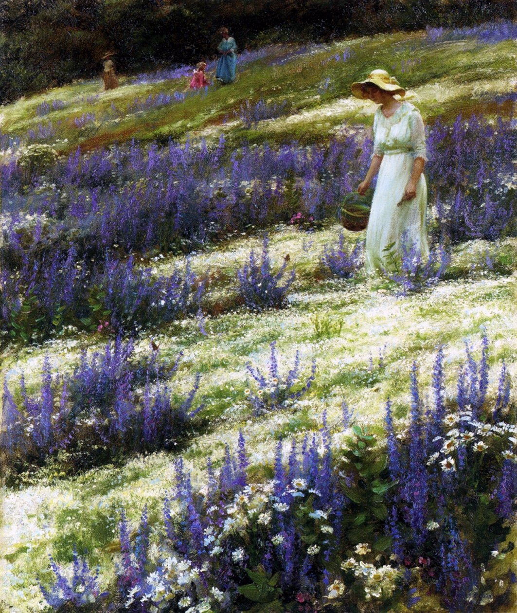Su una collina, 1914 da Charles Courtney Curran