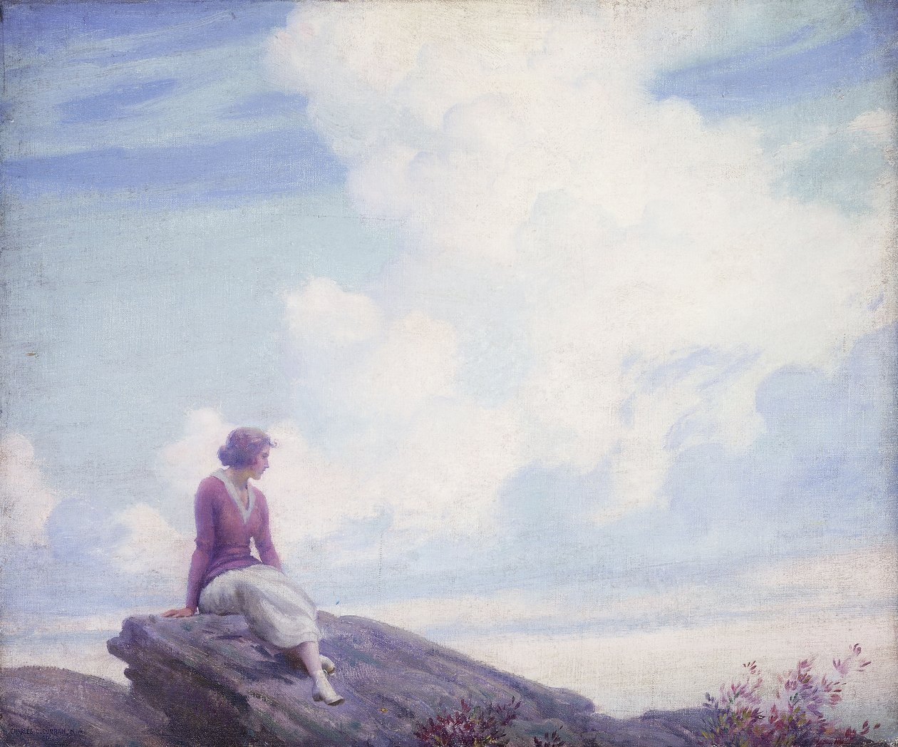 La Nuvola Rosa da Charles Courtney Curran