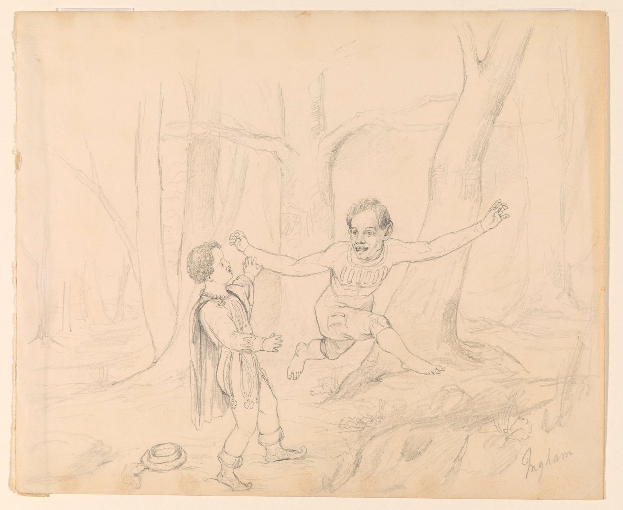 Scena da Scott da Charles Cromwell Ingham