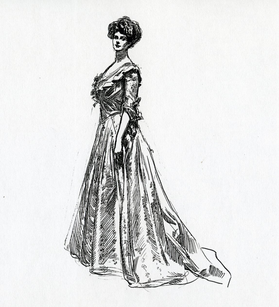 Una Ragazza Gibson, c.1902 da Charles Dana Gibson