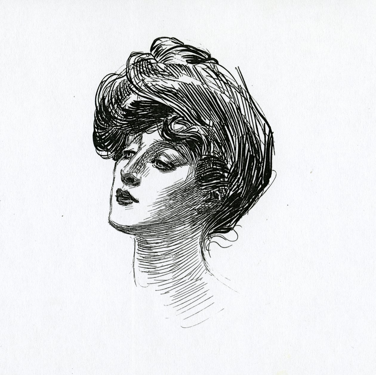 Una Ragazza Gibson, c.1902 da Charles Dana Gibson