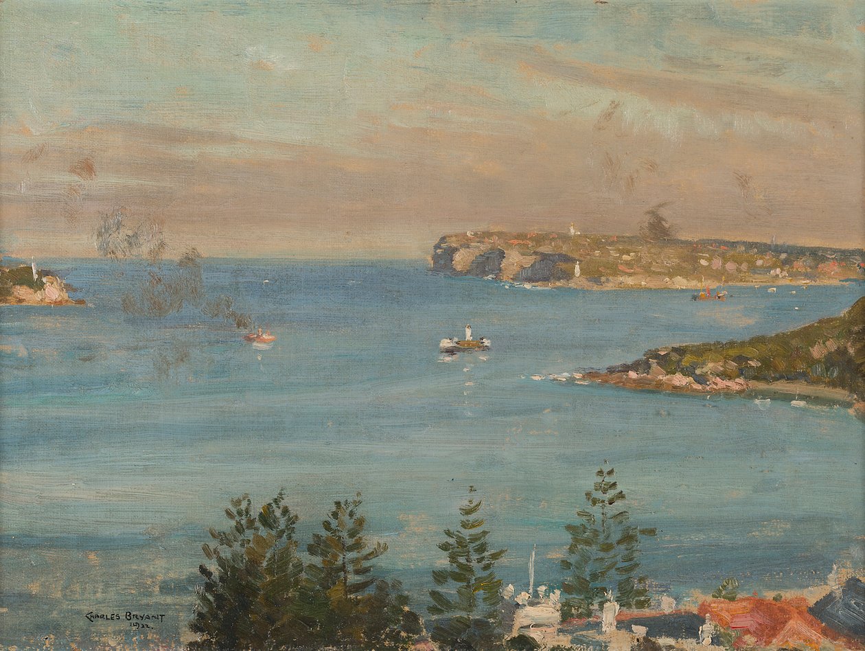 Guardando verso Sydney Heads dal nord della città da Charles David Jones Bryant