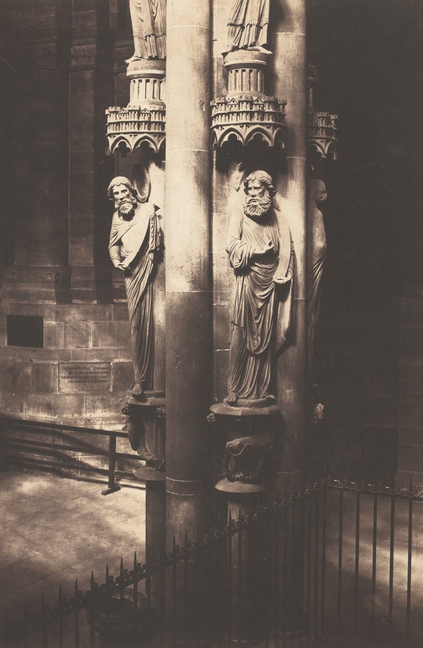 Colonna degli Angeli, Cattedrale di Strasburgo, 1858 ca. 1858 (foto) da Charles David Winter