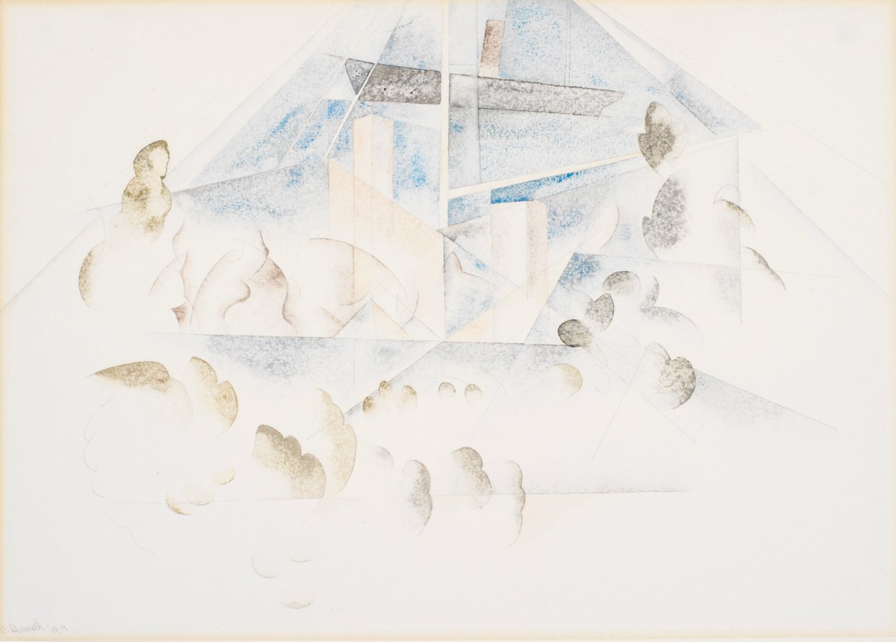 Bermuda, alberi e fogliame da Charles Demuth