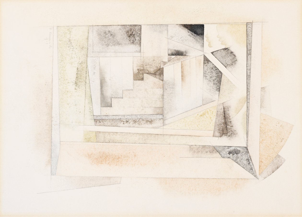 Bermuda, scala, 1917 da Charles Demuth