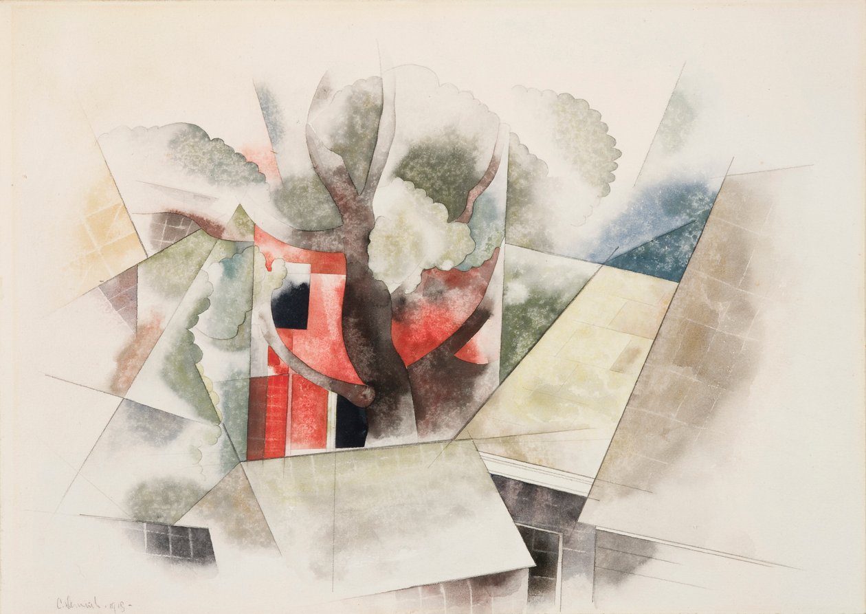 Tetti e fantasia da Charles Demuth