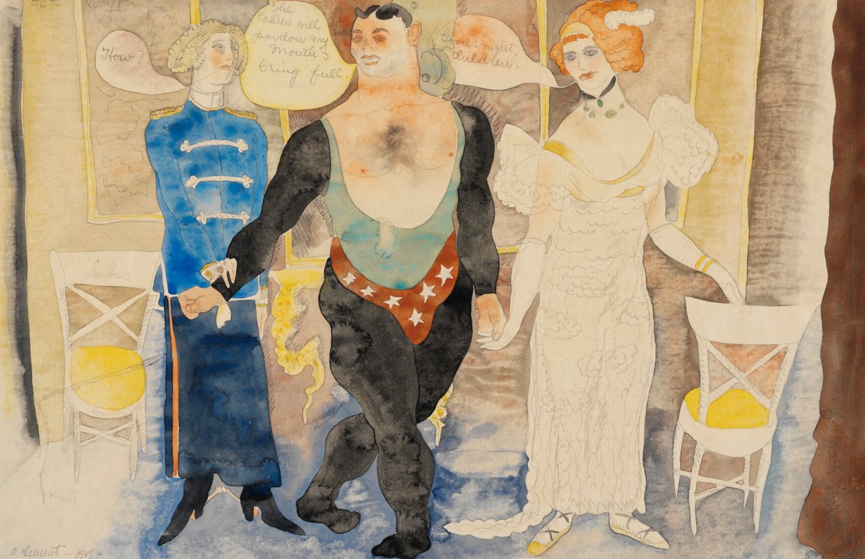 Le signore mi perdoneranno se parlo con la bocca piena da Charles Demuth