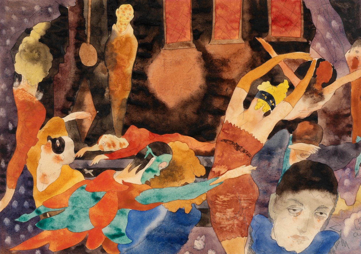 La maschera della morte rossa da Charles Demuth