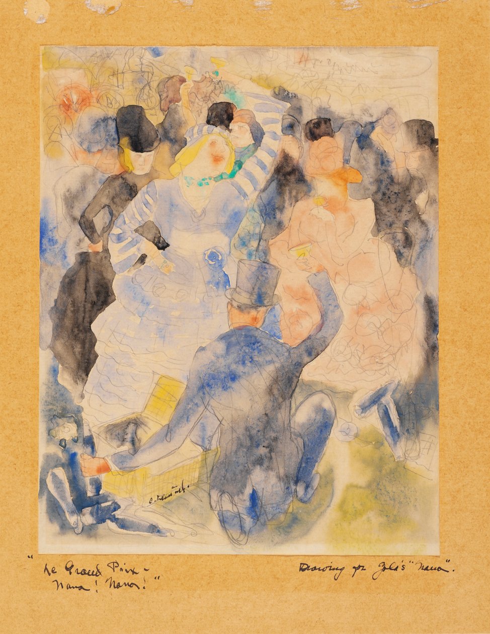 Nana di Zola, 1915-16 da Charles Demuth