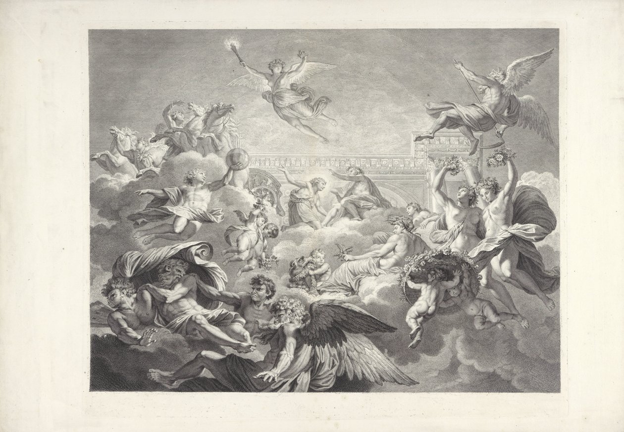 Faetonte e Apollo da Charles Dupuis