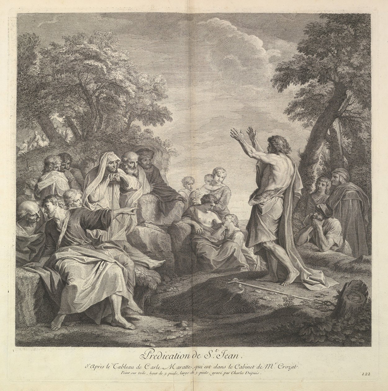 Predicazione di San Giovanni da Charles Dupuis
