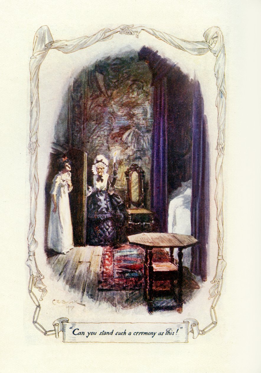 Puoi sopportare una cerimonia come questa? (illustrazione) da Charles Edmund Brock