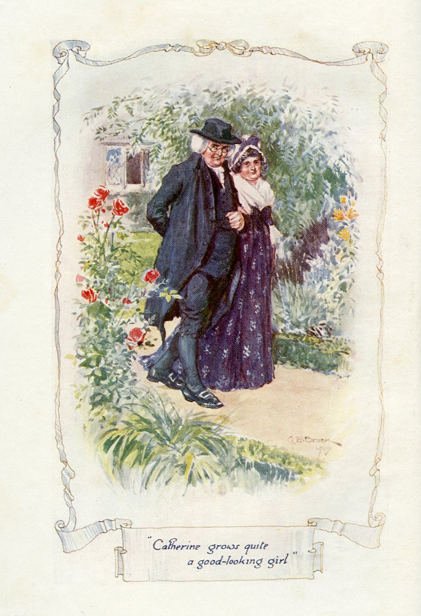 Catherine diventa una ragazza piuttosto carina (illustrazione) da Charles Edmund Brock