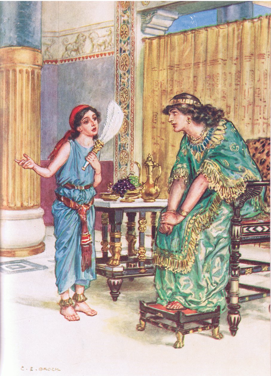 Illustrazione da Attraverso la Bibbia, pubblicato nel 1928 da Charles Edmund Brock