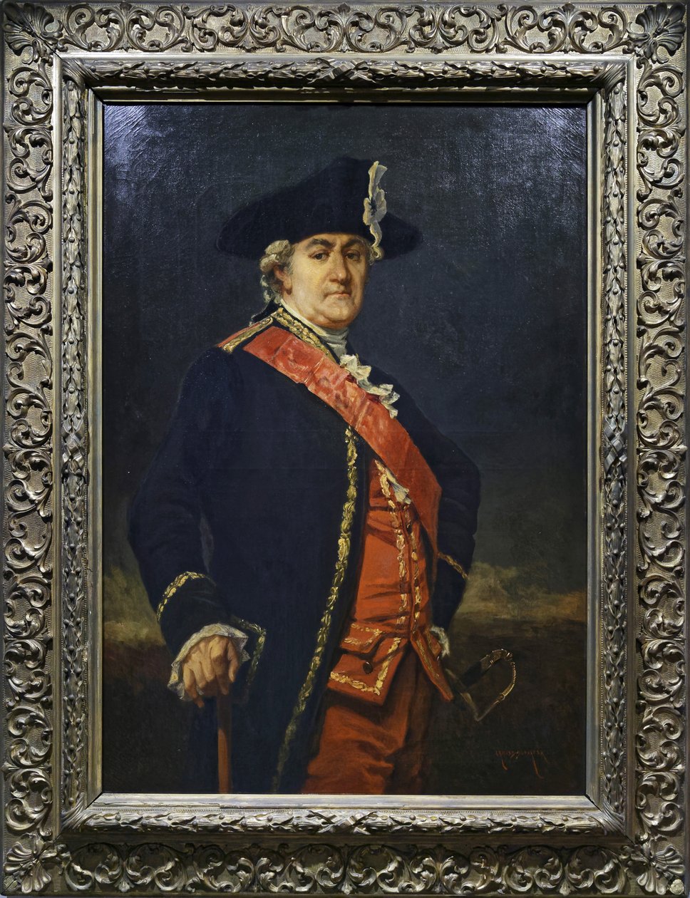 Jean Baptiste Donatien de Vimeur, c.1850-95 da Charles Edouard Armand Dumaresq
