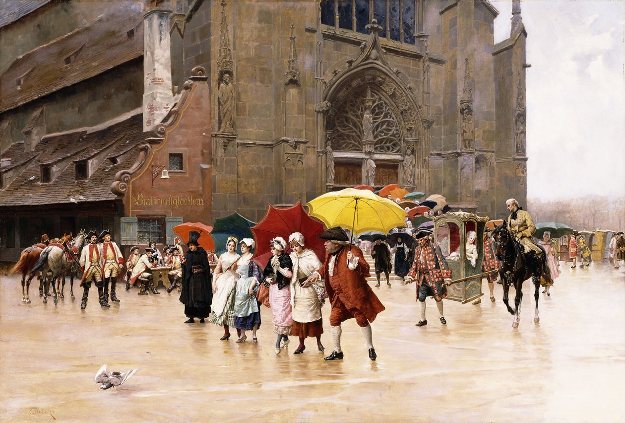 Dopo la Chiesa da Charles Edouard Delort