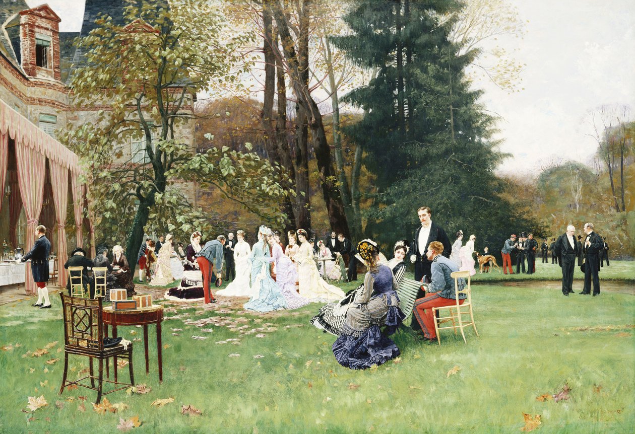 Il matrimonio, Fontainebleu da Charles Edouard Delort