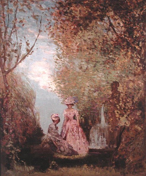 Radura nella foresta da Charles Edward Conder