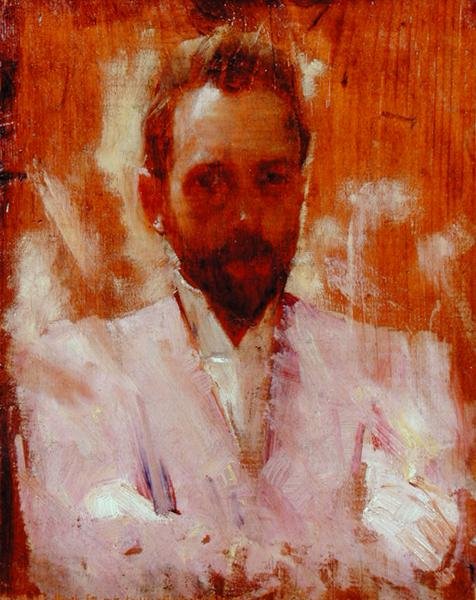Ritratto del Pittore Sir Ernest Arthur Streeton da Charles Edward Conder