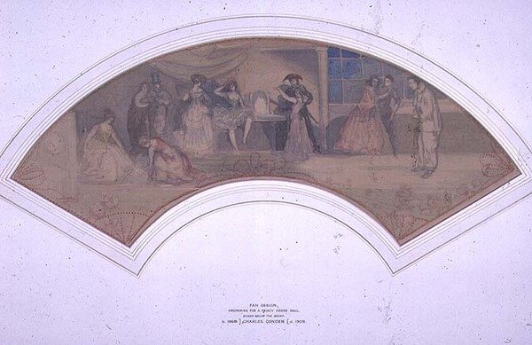 Preparativi per un ballo in maschera da Charles Edward Conder