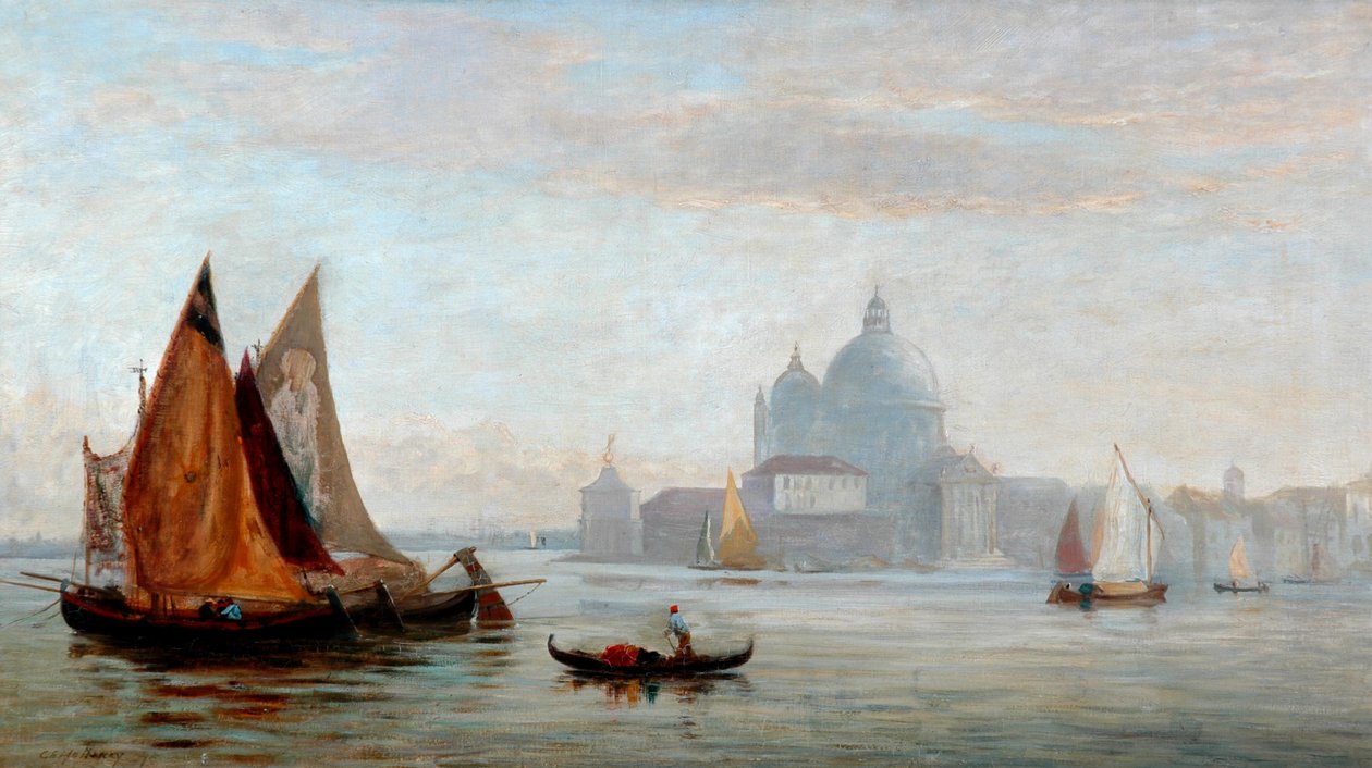 Chiesa di Santa Maria della Salute, Venezia, 1875 da Charles Edward Holloway