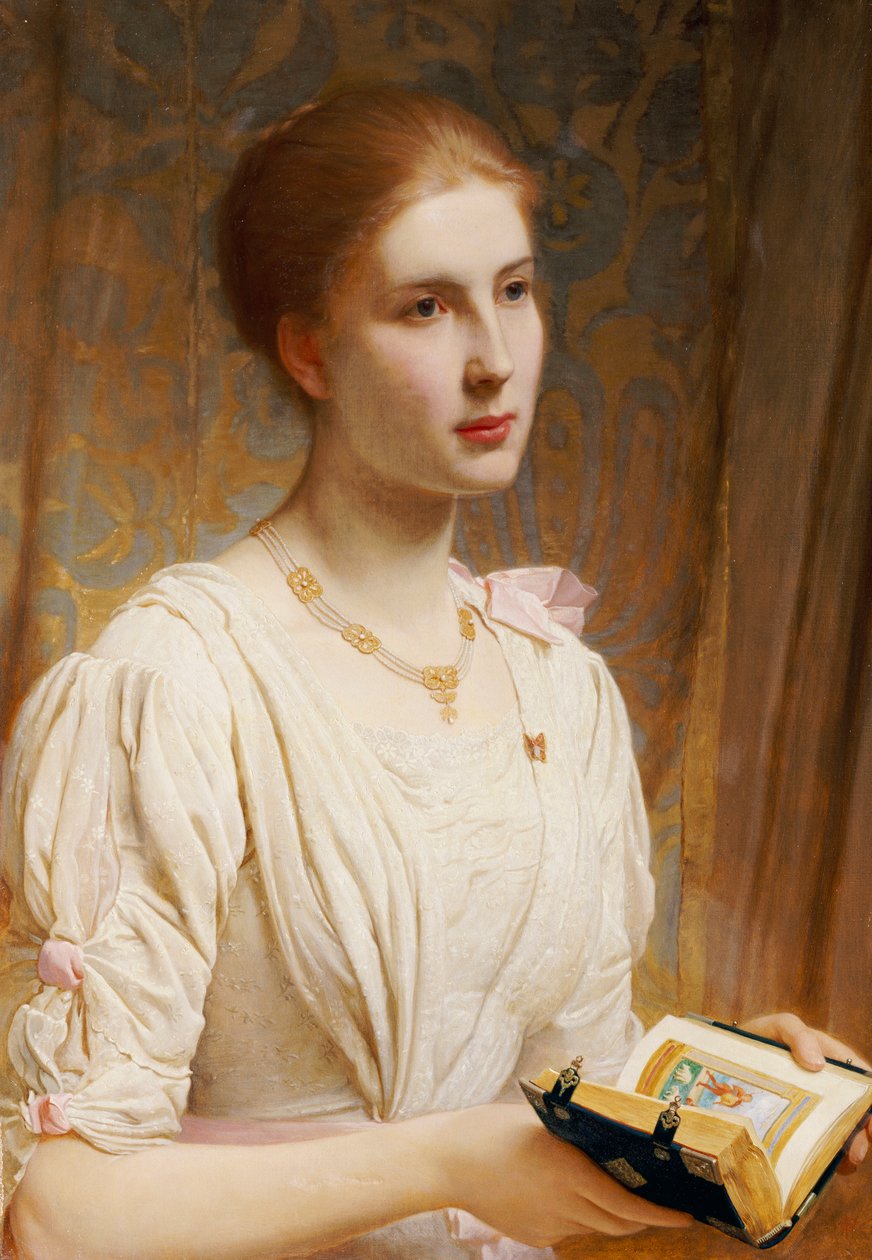 Ritratto di Miss Helen Lindsay da Charles Edward Perugini
