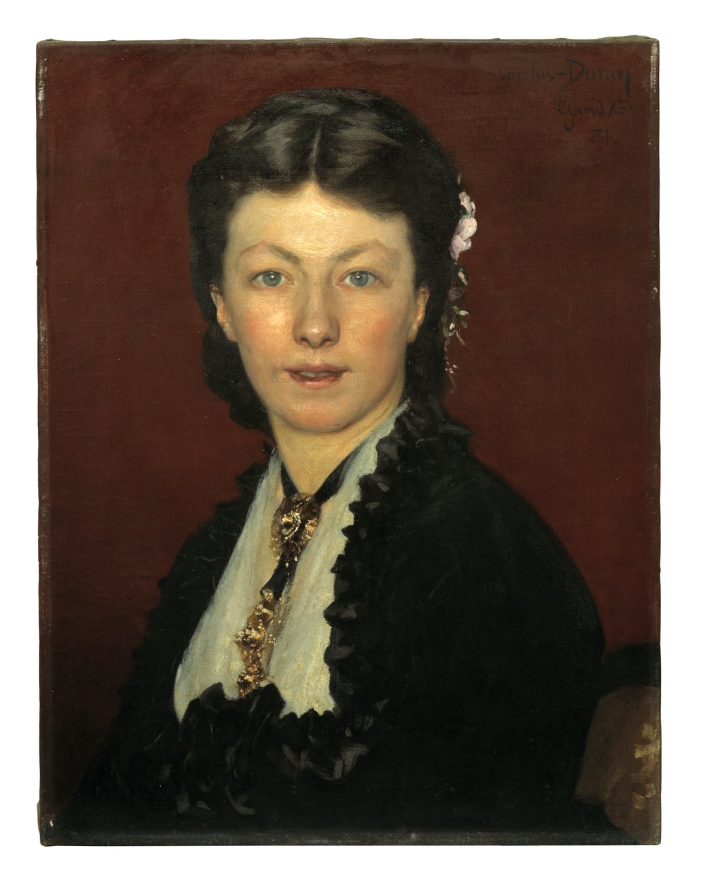Ritratto della signora Adolphe Neyt da Charles Emile Auguste Carolus Duran