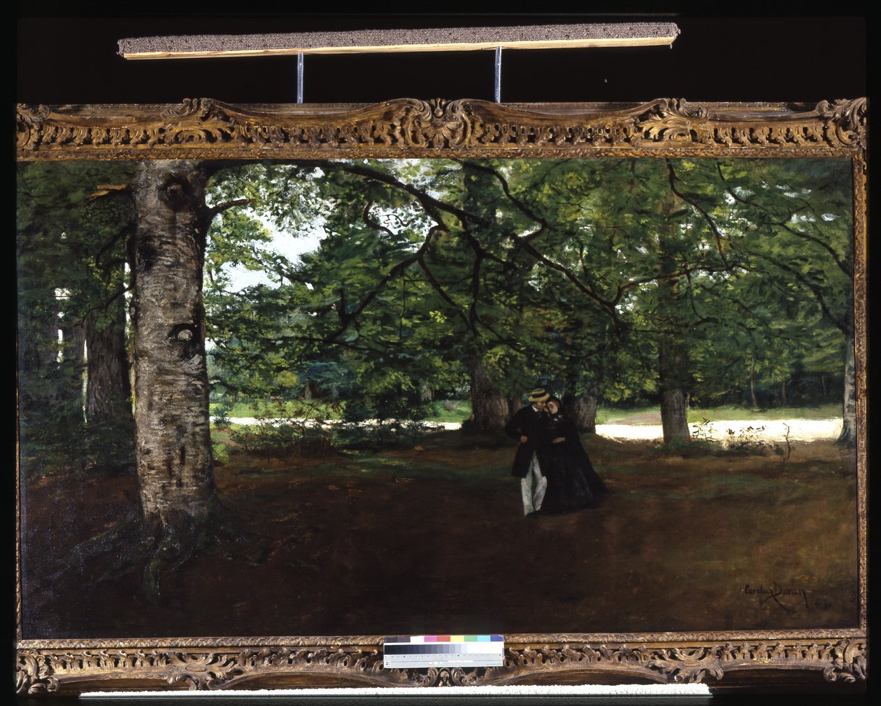 Passeggiata nel bosco da Charles Emile Auguste Carolus Duran