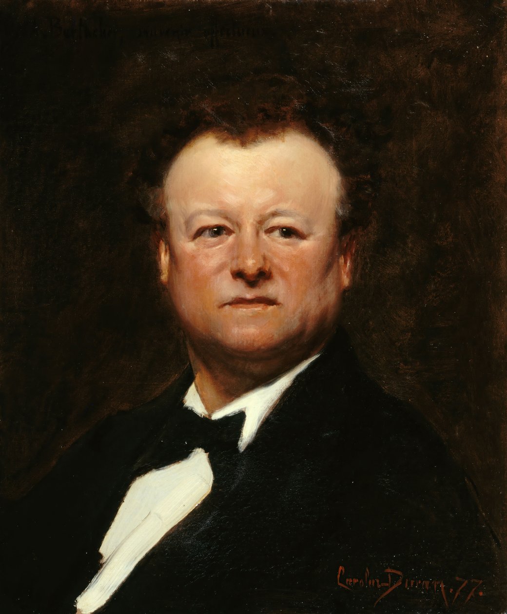 Ritratto di Jean-François Berthelier da Charles Emile Auguste Carolus Duran