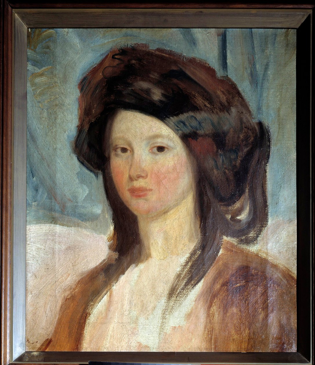 Ritratto di Juliette Drouet, attrice e amante di Victor Hugo da Charles Emile Callande de Champmartin