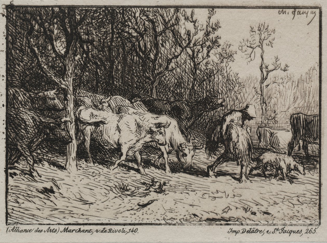 Mandriano da Charles Emile Jacque