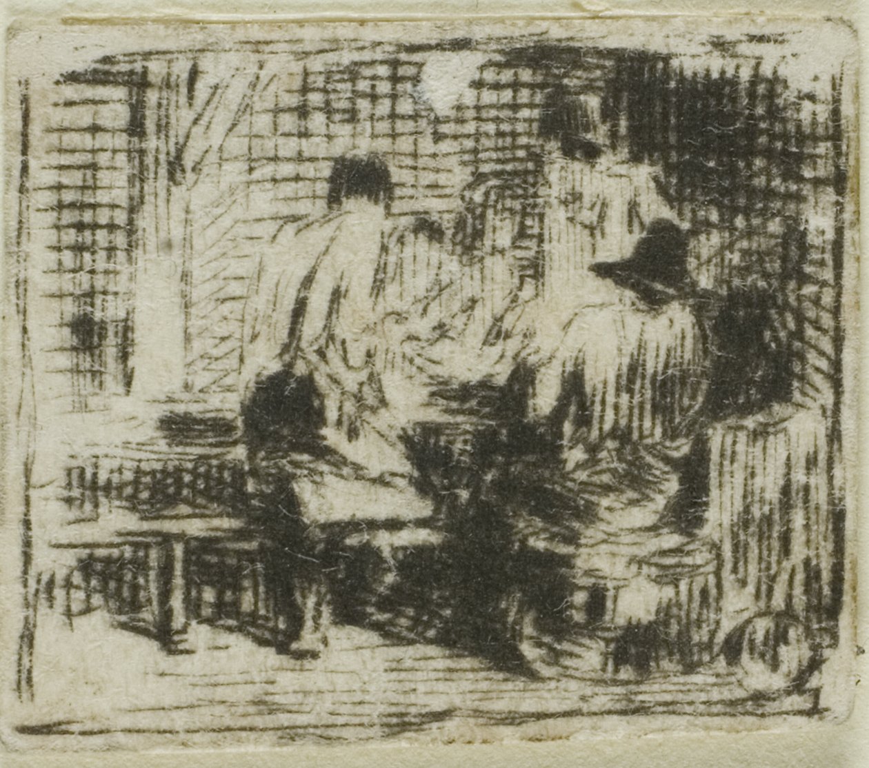 Bevitori da Charles Emile Jacque