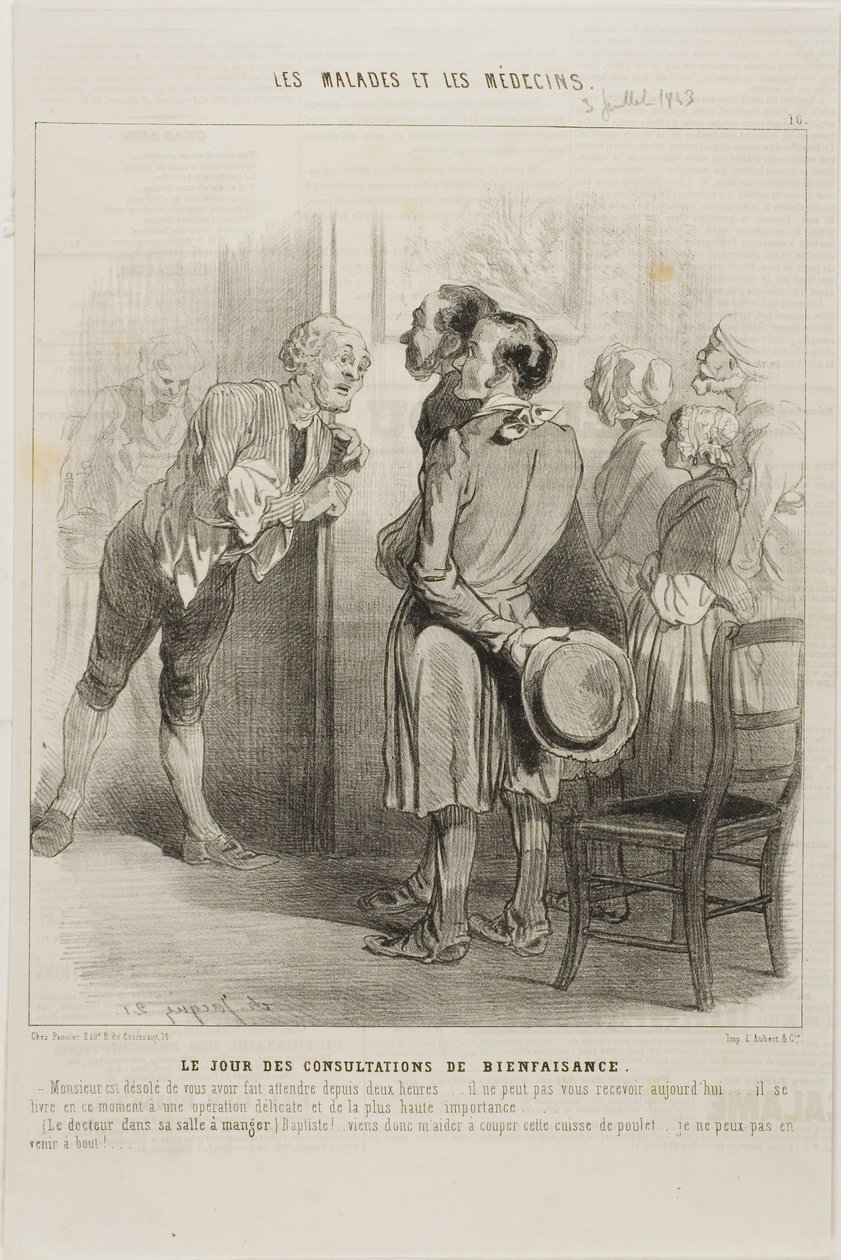 Giornata della visita medica gratuita (16) da Charles Emile Jacque