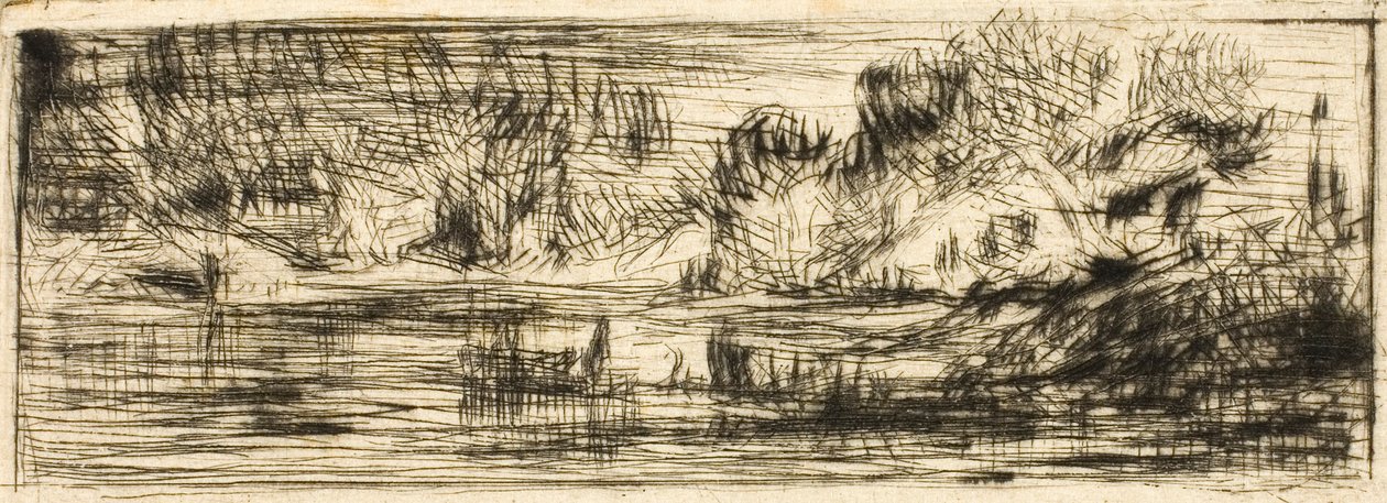 Paesaggio da Charles Emile Jacque
