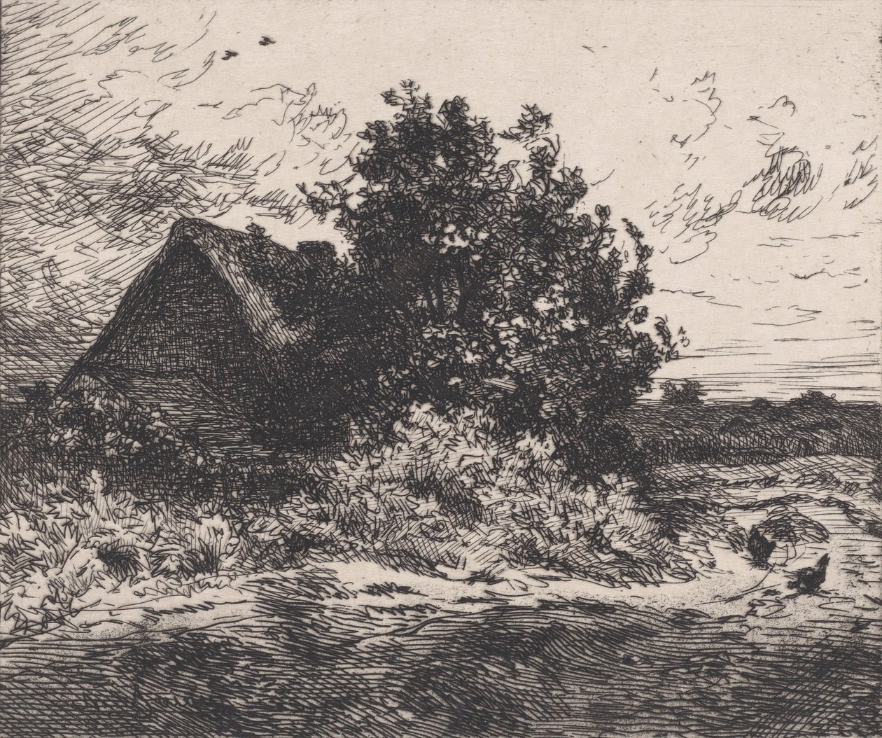 Le Buisson Kercassier, ca. 1875-80 da Charles Emile Jacque