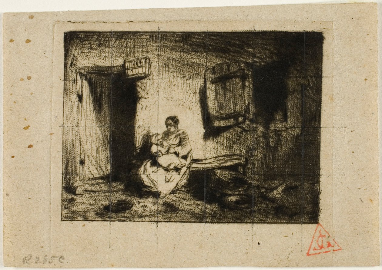Bambinaia da Charles Emile Jacque