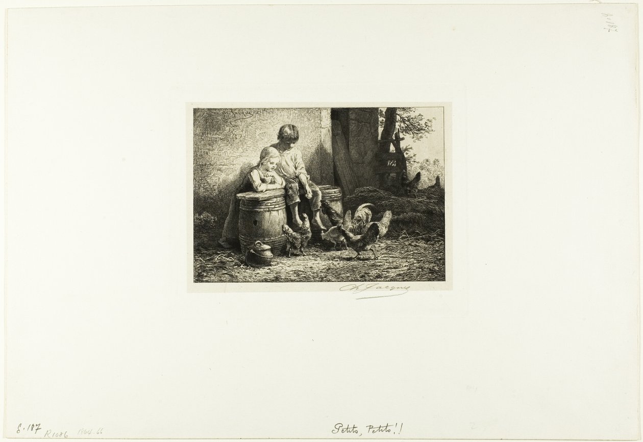 Piccoli! Piccoli! da Charles Emile Jacque