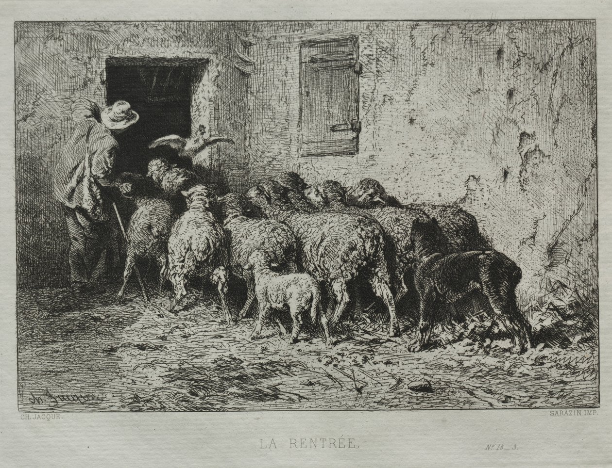 Il Ritorno da Charles Emile Jacque