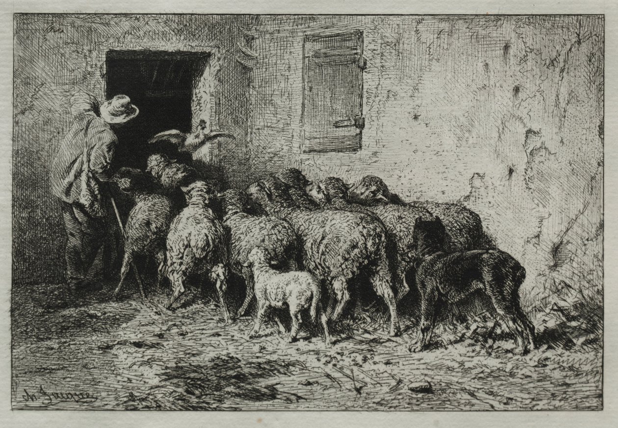 Il Ritorno da Charles Emile Jacque