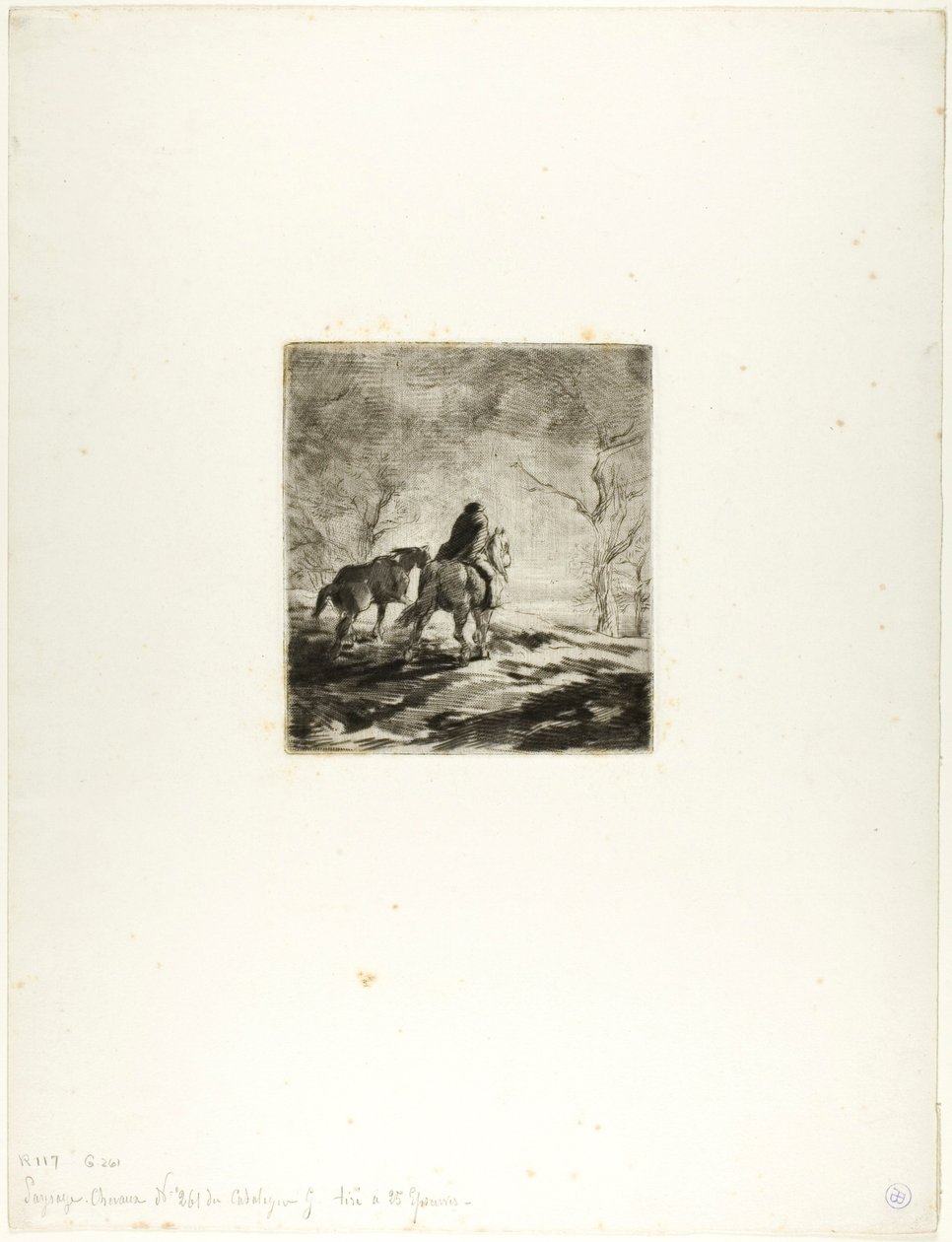 Viaggiatore a Cavallo da Charles Emile Jacque