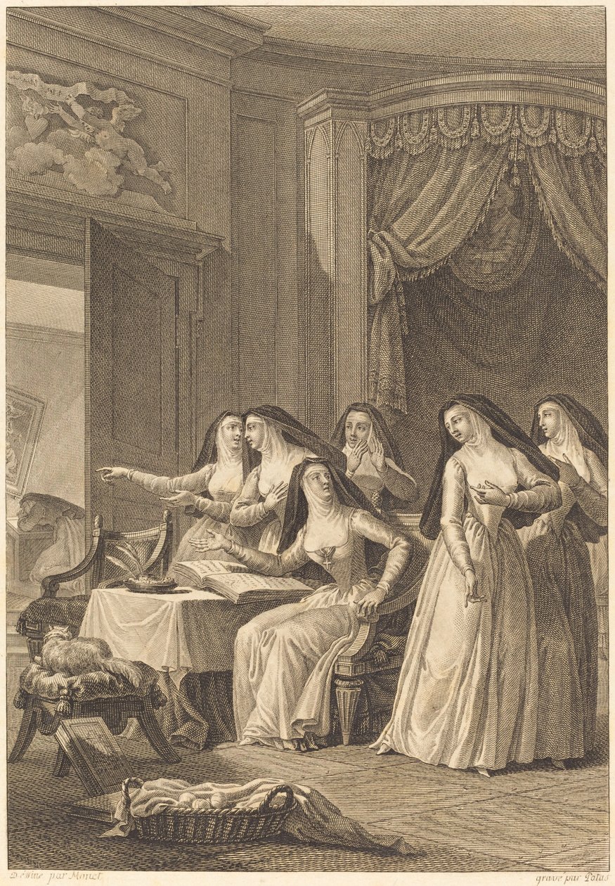 Suor Jeanne da Charles Emmanuel Patas after Charles Monnet